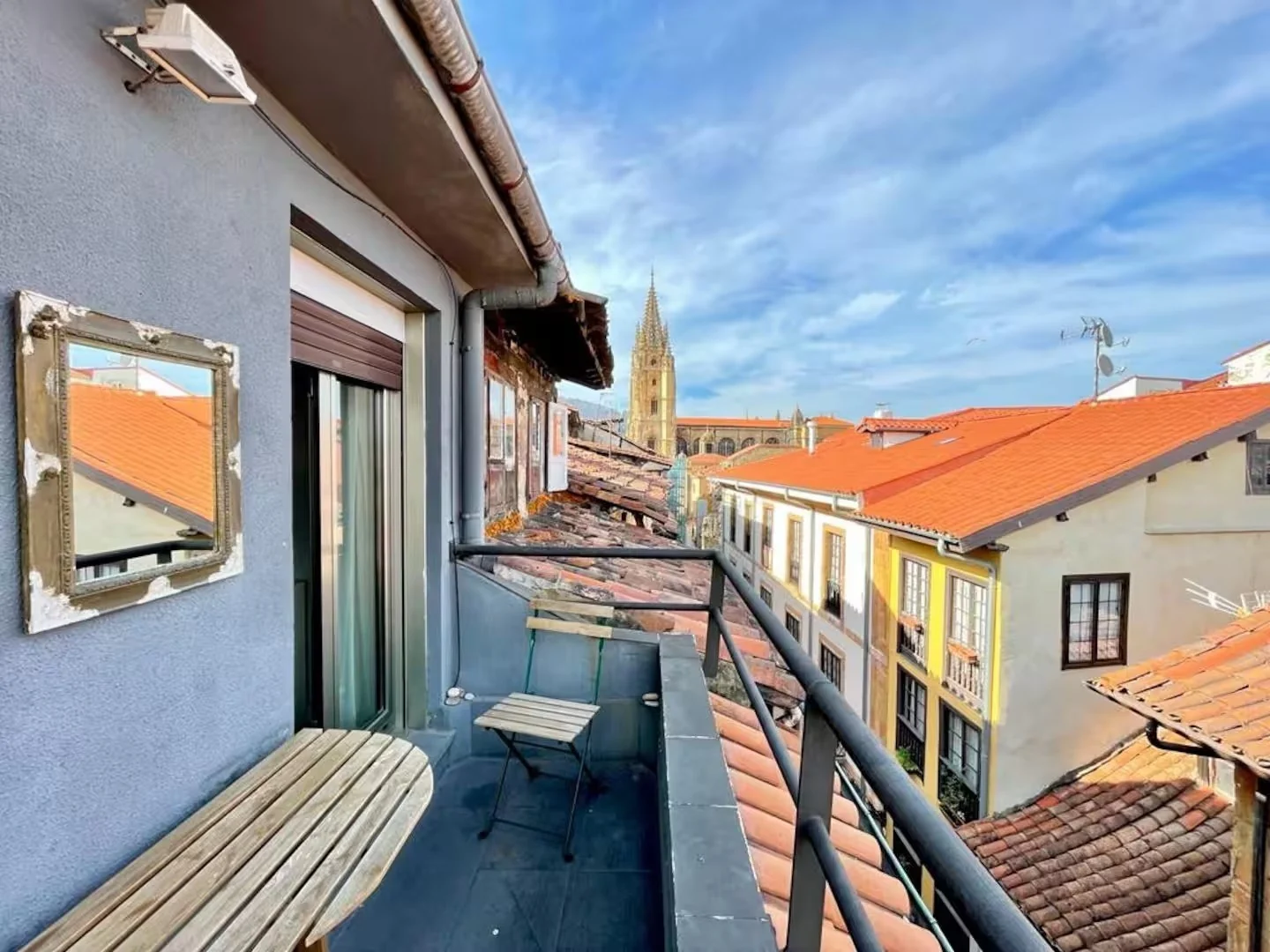 Terraza con vistas